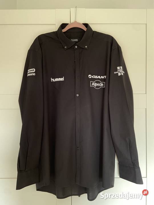 Koszula czarna męska Team Giant Alpecin 46 sprzedam