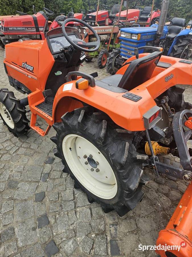 Kubita X20 4x4 wspomaganie mini traktorek Rożno-Parcele