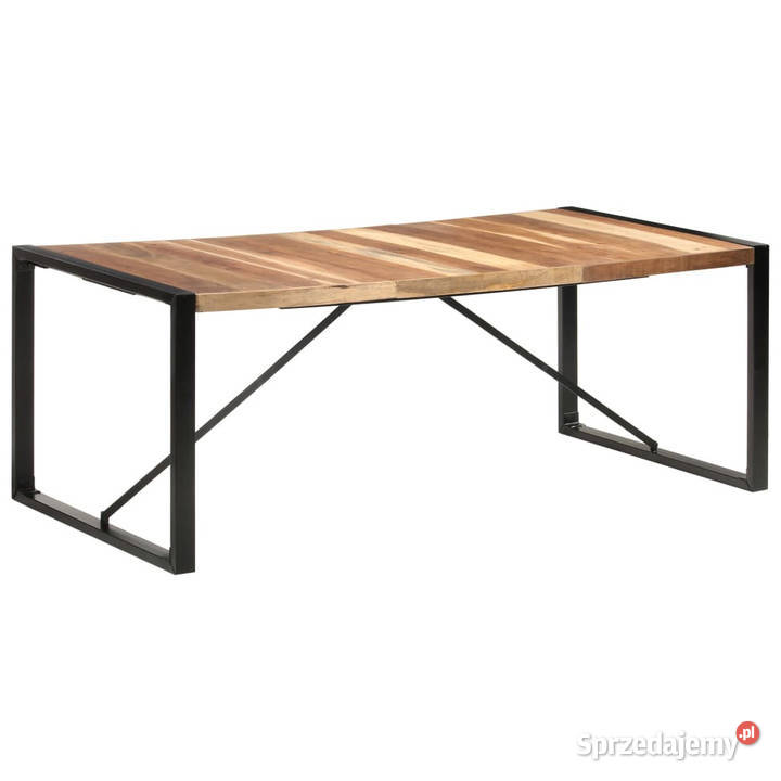 Stół do jadalni 200x100x75 lite drewno WM321543 Warszawa sprzedam