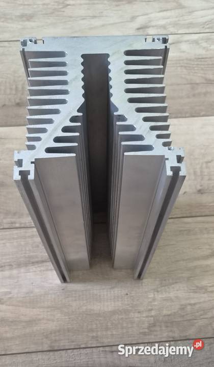 Duży Radiator Aluminiowy 30 Profil RDD 125 Mocny pomorskie Leśniewo