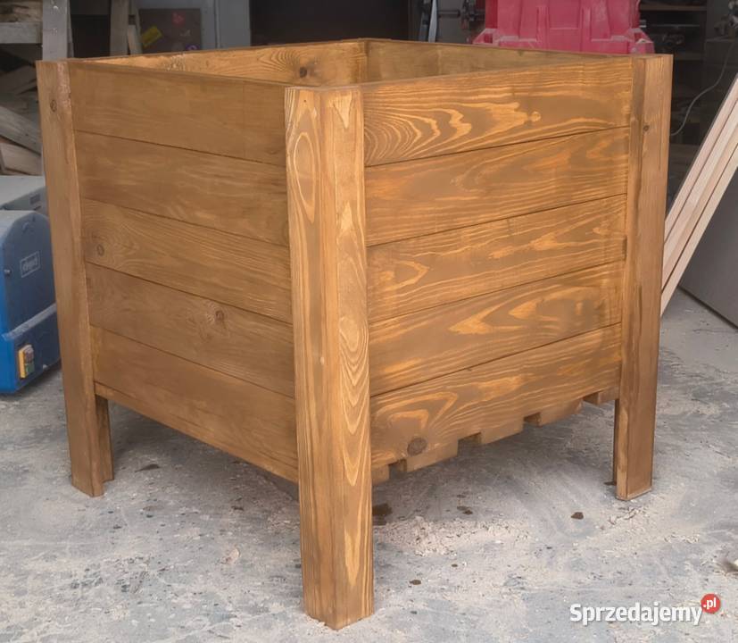 Donice kwiatowe z drewna Kraśnik sprzedam