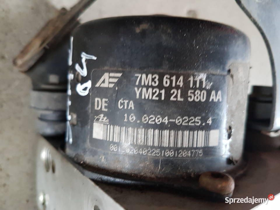 VW SHARAN MK1 LIFT POMPA HAMULCOWA POMPA ABS Rok produkcji 2003 Turek