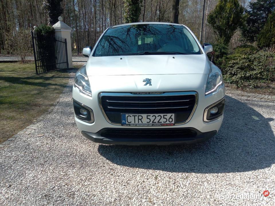 Peugeot 3008 16 BLUE HDi biała perła 2015 1rej asystent parkowania kujawsko-pomorskie