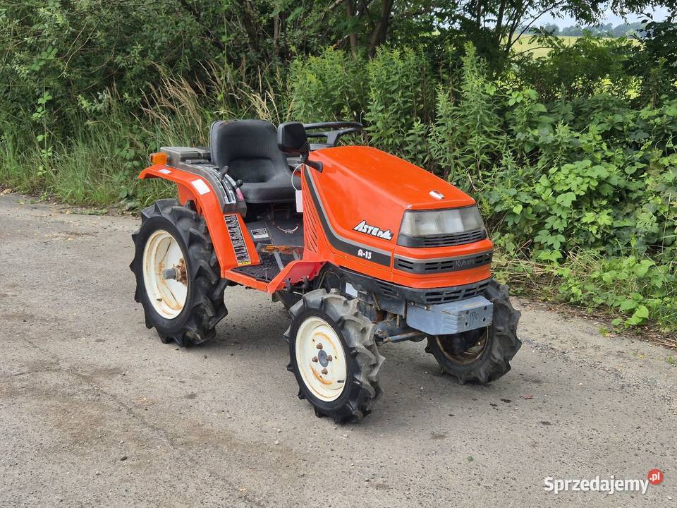 Traktorek traktor KUBOTA ASTE A13D Małuszyn