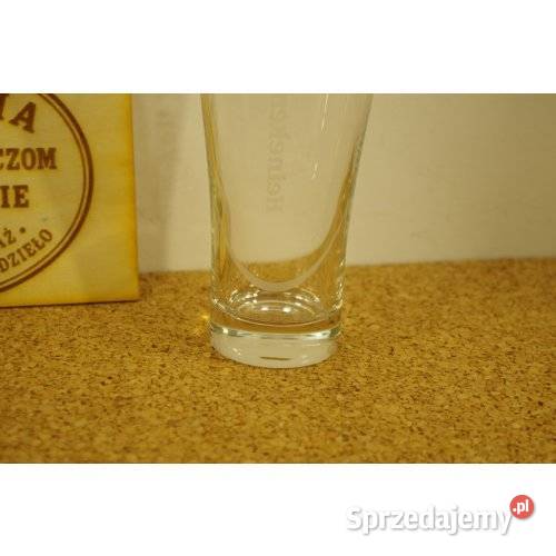 Oryginalna szklanka firmowa Heineken