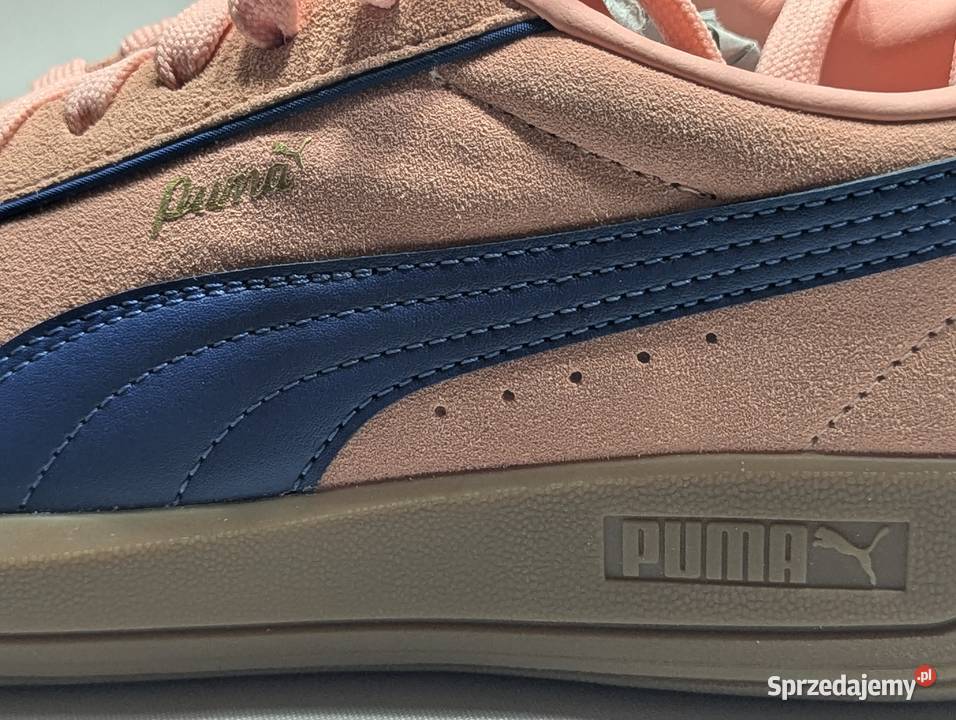 Buty zamszowe skórzane puma różowe pudrowe 39 Kraków