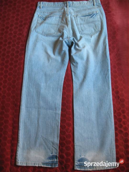 Spodnie Jeans błękitne W 34 L 34 pas 90 La Vie Rozmiar XL Siedlce sprzedam