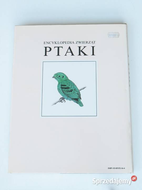 Encyklopedia Zwierząt Ptaki Joseph Forshaw Kultura i Rozrywka Kraków sprzedam