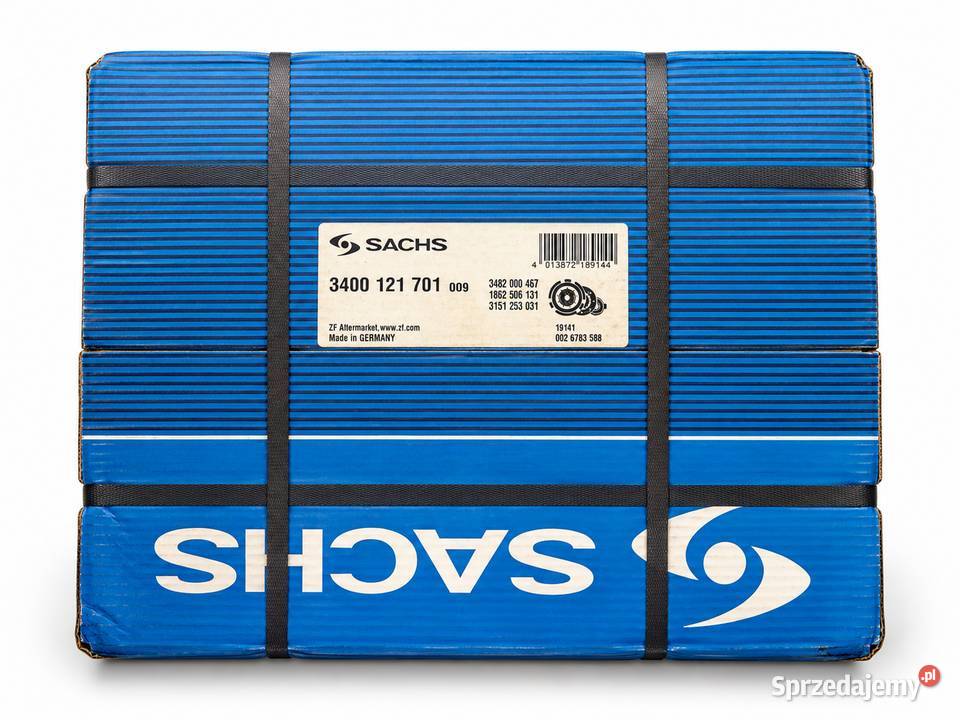 SACHS 3400 121 701 zestaw sprzęgła MAN 395 mm ciężarowe małopolskie