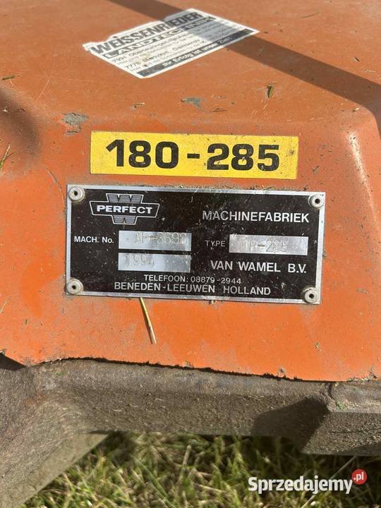 Kosiarka sadownicza Perfect DR285 180285 nieuszkodzony Kosiarki Przyłęk