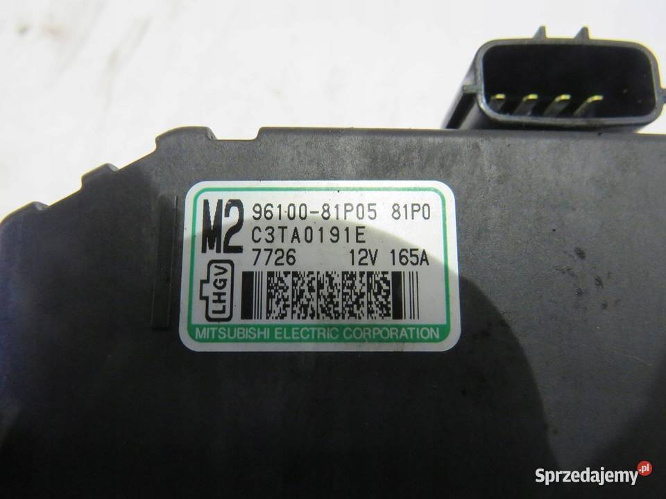 ALTERNATOR HYBRYDA SUZUKI IGNIS 12 9610081P05 Układ elektryczny silnika