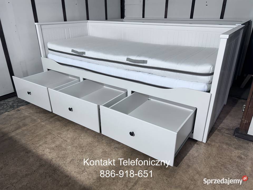 IKEA HEMNES Łóżko Leżanka z 3 szufladami 2 Rybnik