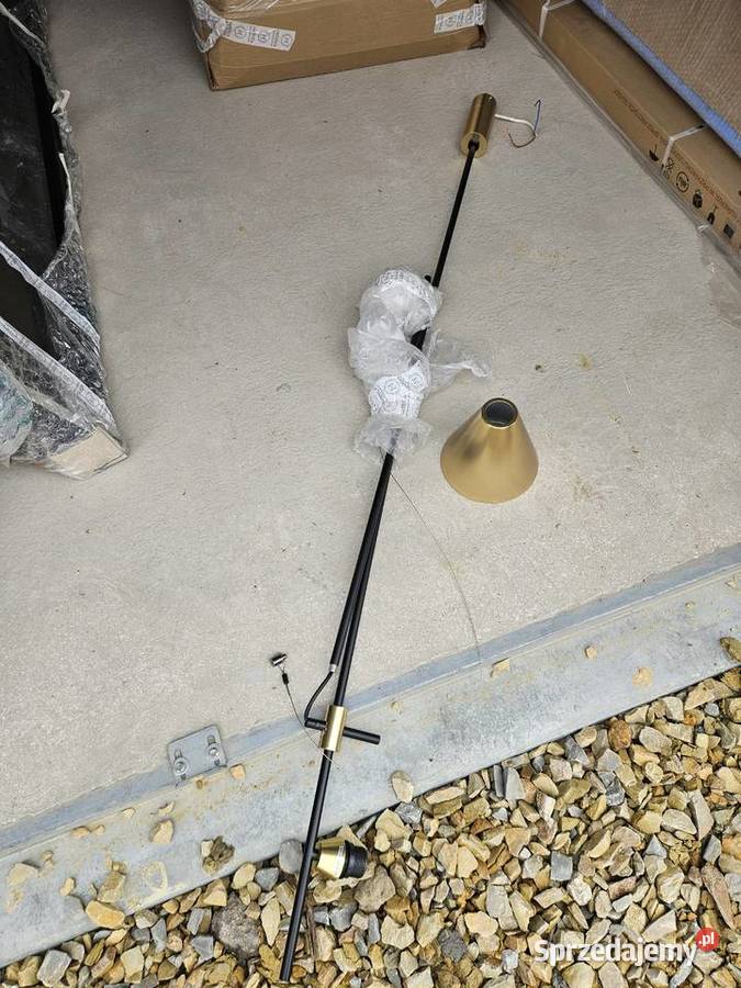 Lampa Aromas Crane złoty klosz Pozostałe Mysłowice