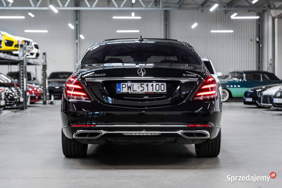 Mercedes S 560 Maybach Maybach Krajowy 47 000 gniazdo USB Mercedes-Benz Węgrzce