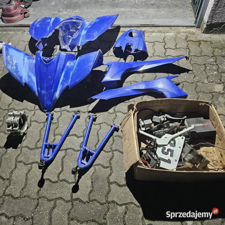 CałośćCzęści yamaha yfz 450 plastiki dystanse
