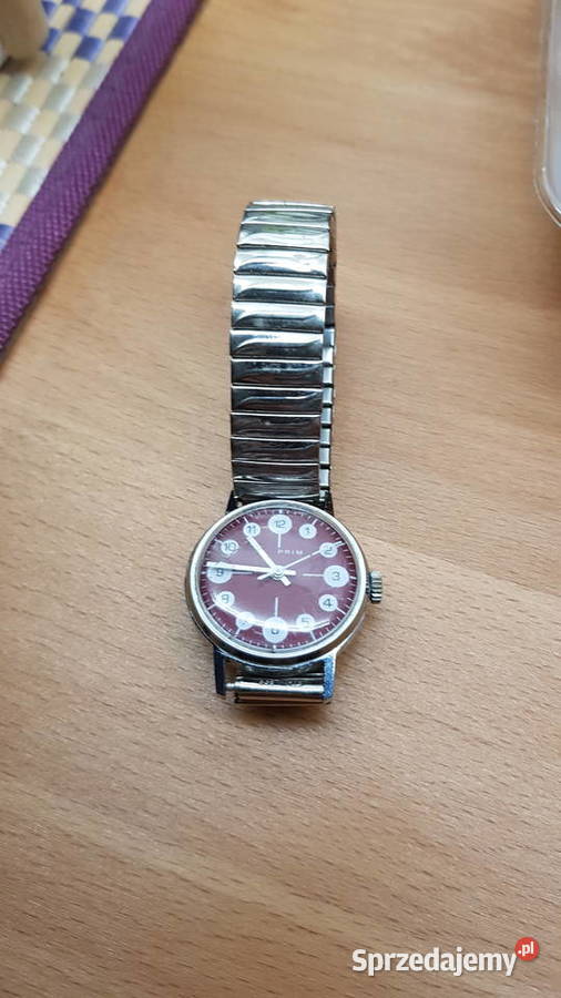 Zegarek retro Prim Biedronka Chorzów