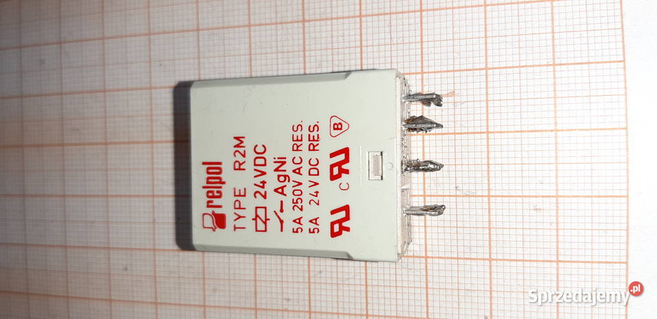 Przekaźnik RELPOL R2M 24VDC AgNi 5A 1 A59 Czechowice-Dziedzice