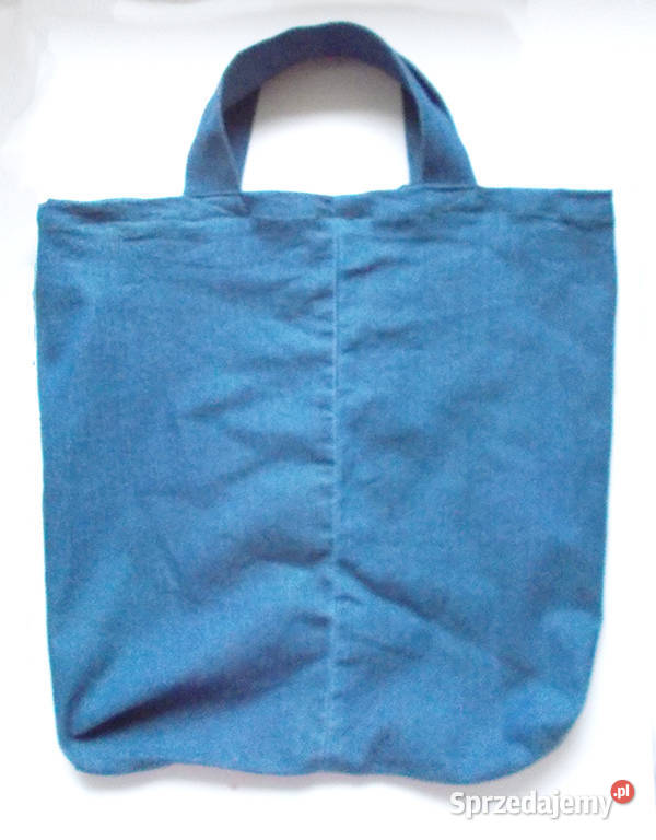 torba dżinsowa mocna torba A4 eko torba na 38cm Bydgoszcz