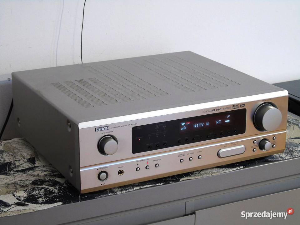 Amplituner Denon AVR1404 RDS mocny i sprawny Jasło sprzedam