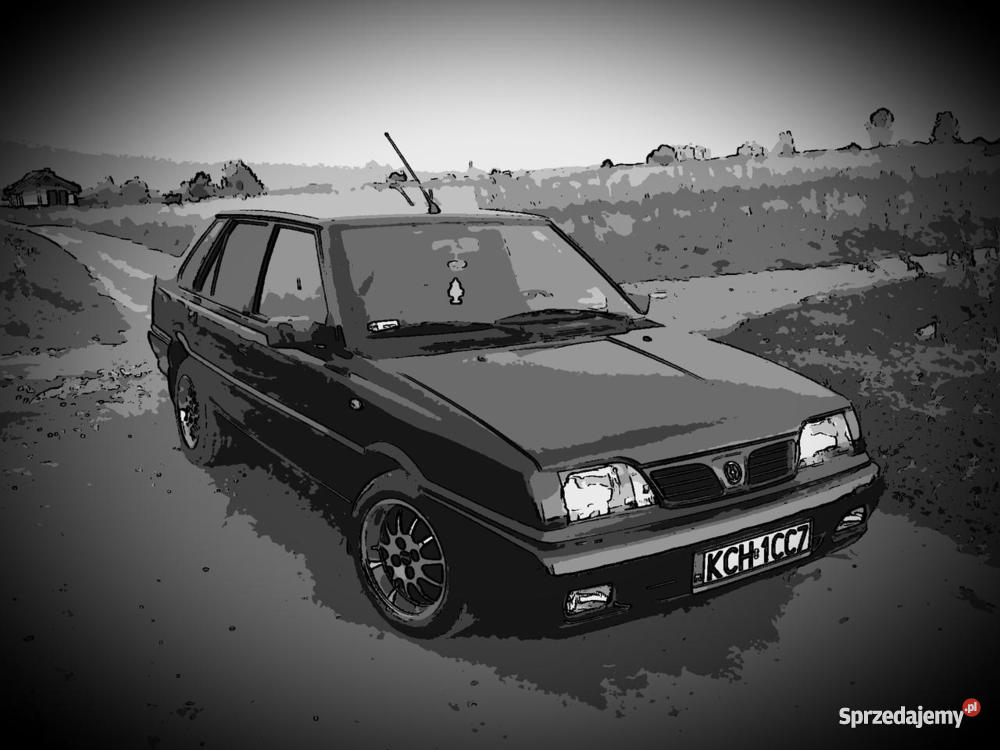 Polonez ATU 14 GTi 16V Rover 1997r 203000 LANDI zielony Libiąż