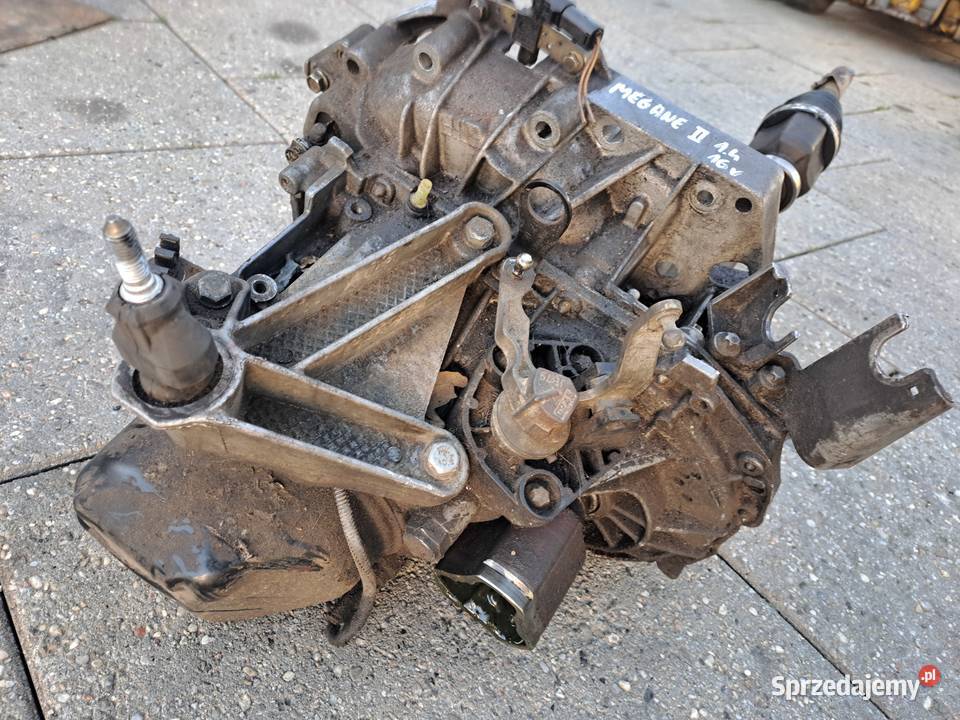 Renault Megane 14 16V 98 skrzynia biegów kod Rok produkcji 2005 sprzedam