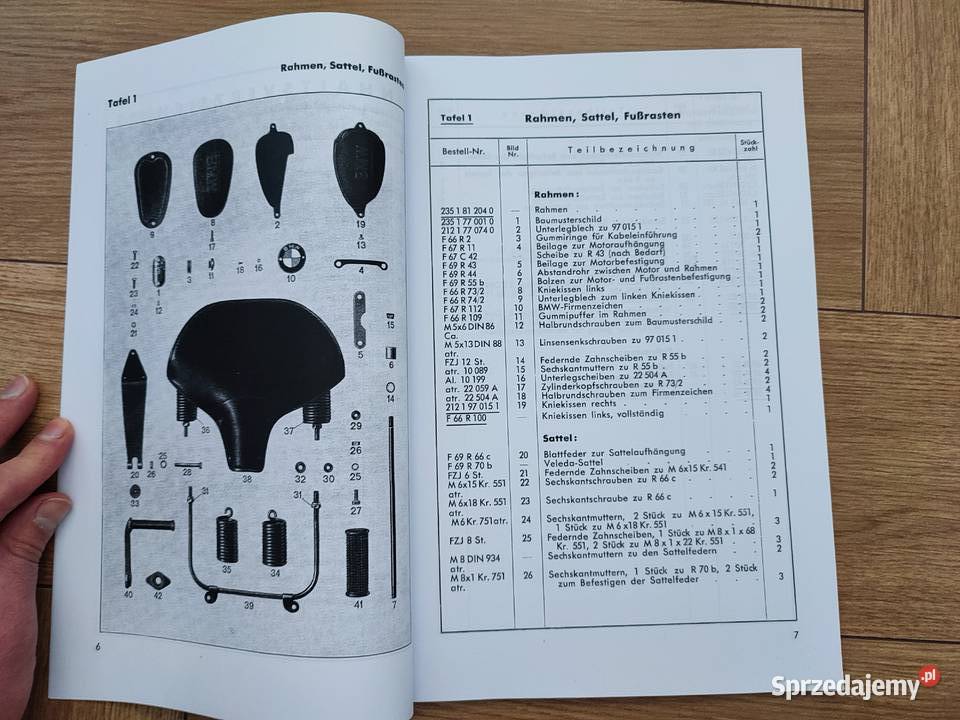 Instrukcja ksiażka BMW r35 Warszawa sprzedam