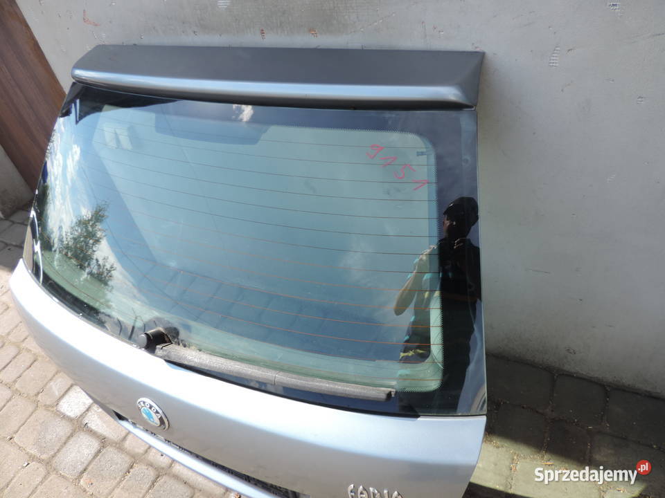 KLAPA TYŁ BAGAŻNIKA SKODA FABIA I HB 5D 9151 osobowe