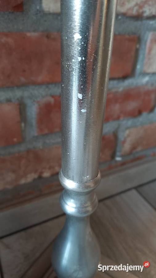 Lampa podłogowa Srebrna Nocna Gabinetowa Lampy podłogowe zachodniopomorskie sprzedam