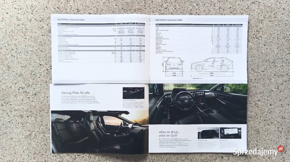 SUBARU Solterra Prospekt Bytom