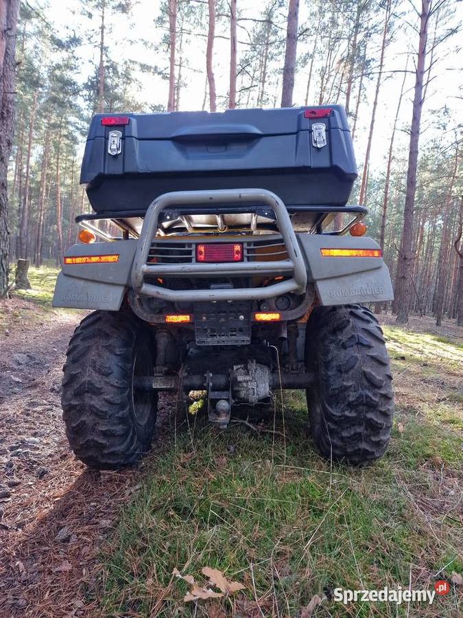 Quad can am Bombardier quest 650xt 4x4 5200km śląskie Częstochowa