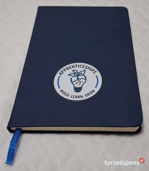 Zeszyt w linie z gumką spinającą i zakładką śląskie Czeladź