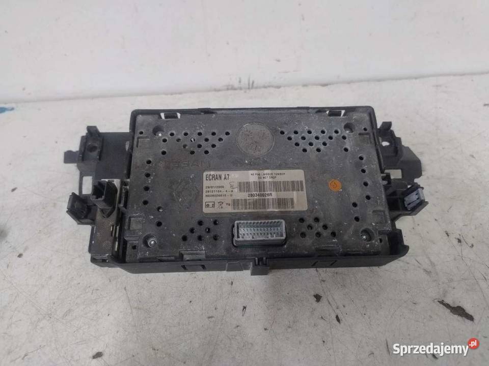 WYŚWIETLACZ RENAULT LAGUNA III 280340026R osobowe sprzedam