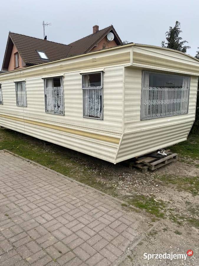 Domek holenderski angielski przyczepa Ackermann Niechorze