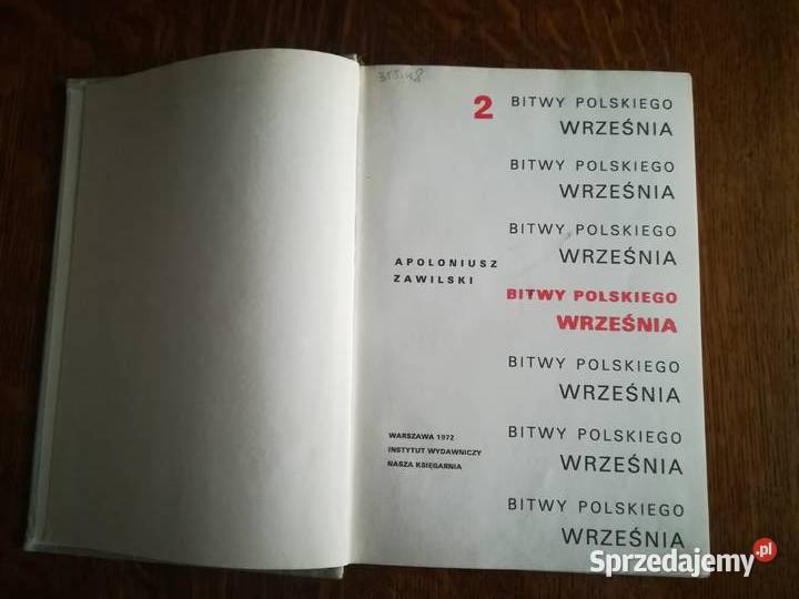 Bitwy Polskiego Września tom 1 i 2 Apoloniusz Kręćkowo