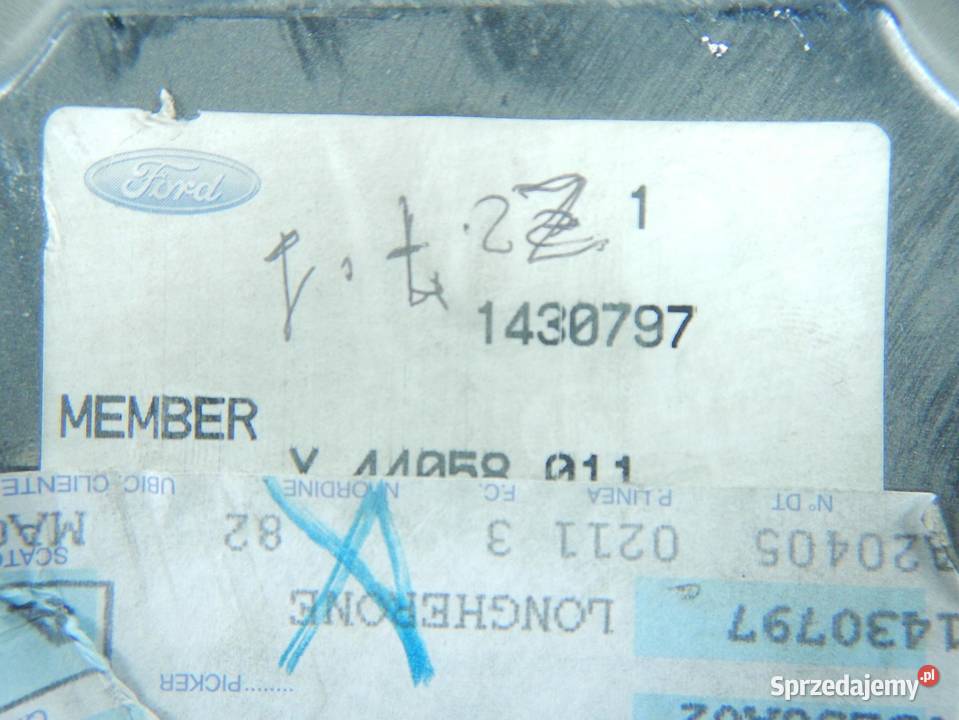 PAS PRZEDNI FORD TRANSIT CONNECT 02 18 ORYGINAŁ lubelskie