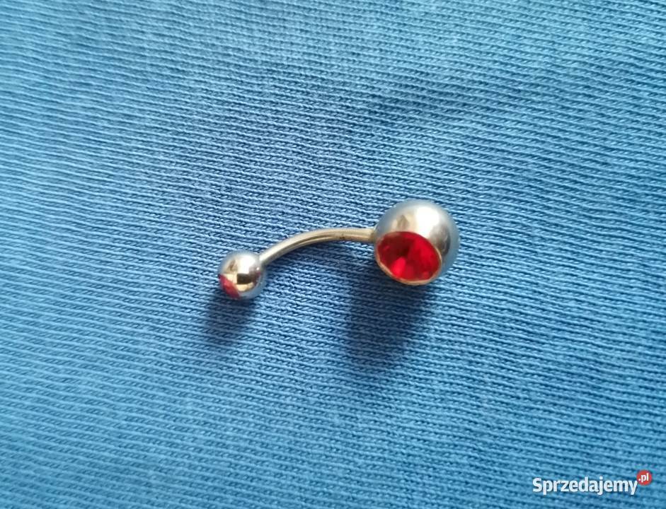 Kolczyk do pępka czerwonyPiercing Piercing Łódź
