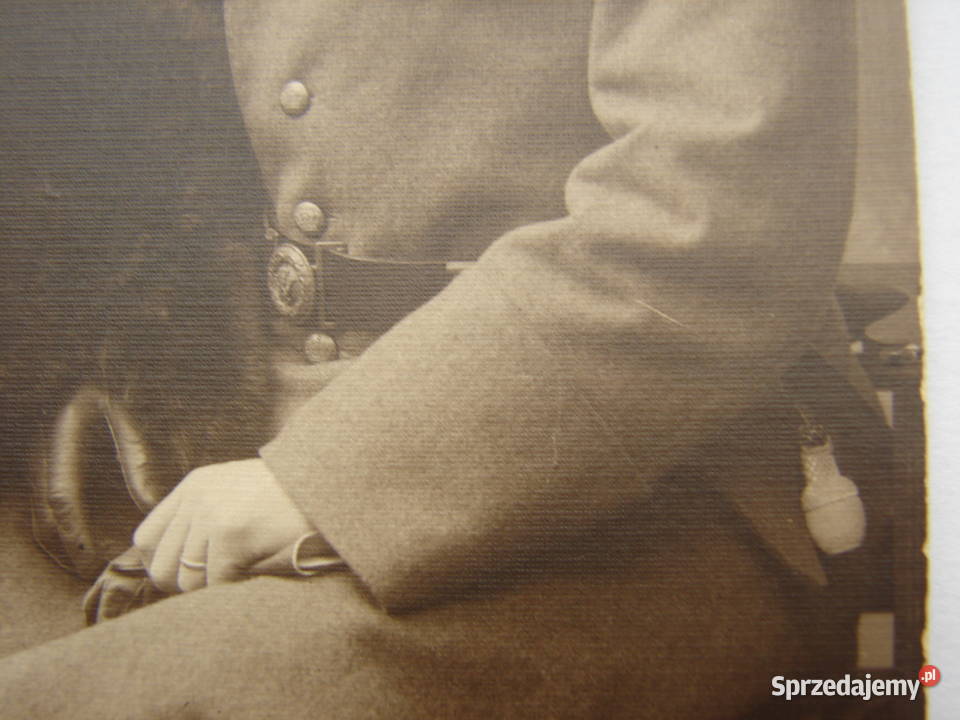 Żołnierz stare zdjęcie prusak Militaria sprzedam