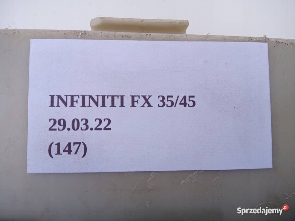 SKRZYNKA BEZPIECZNIKÓW INFINITI FX35 35 Nowy Tomyśl