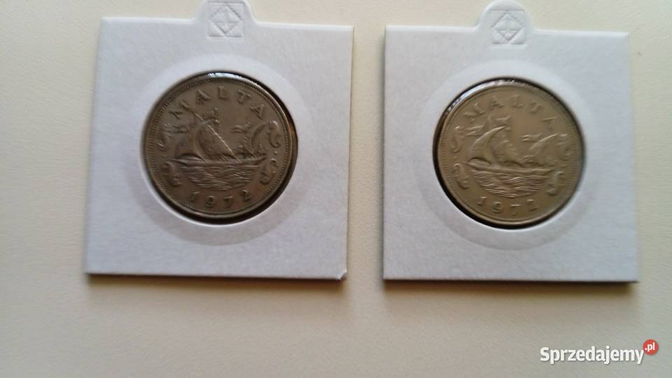 Moneta 10 centów 1972 r Malta Mosina