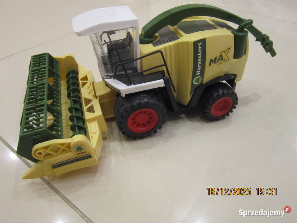 Kombajn zabawka dziecka