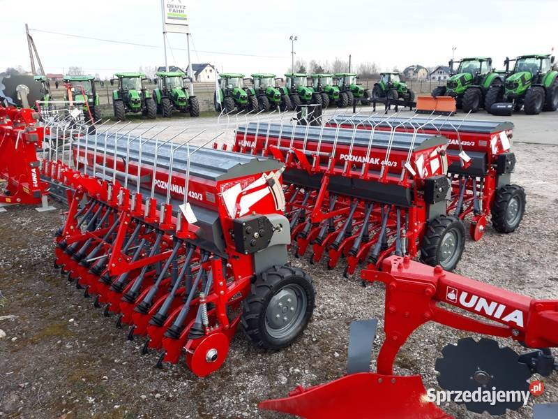 Siewnik Zbożowy Poznaniak 5003 Unia Famarol Nowy Gózd