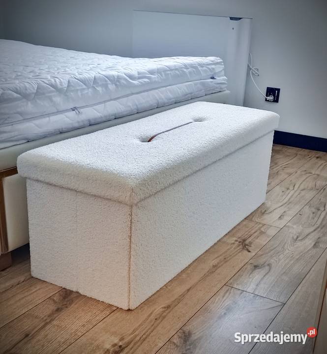 pufa tapicerowana siedzisko salonowe szafka