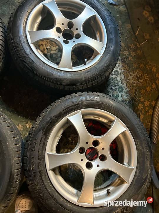Koła Alufelgi Alutec 15 4x108 Opony Sava 19560 Jaszczów