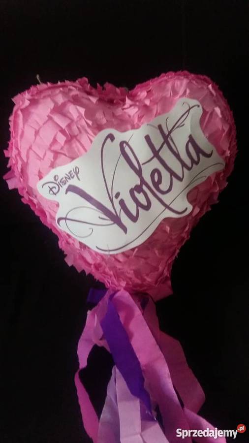 Piniata Violetta peppa pinata serce xl Ruda Śląska