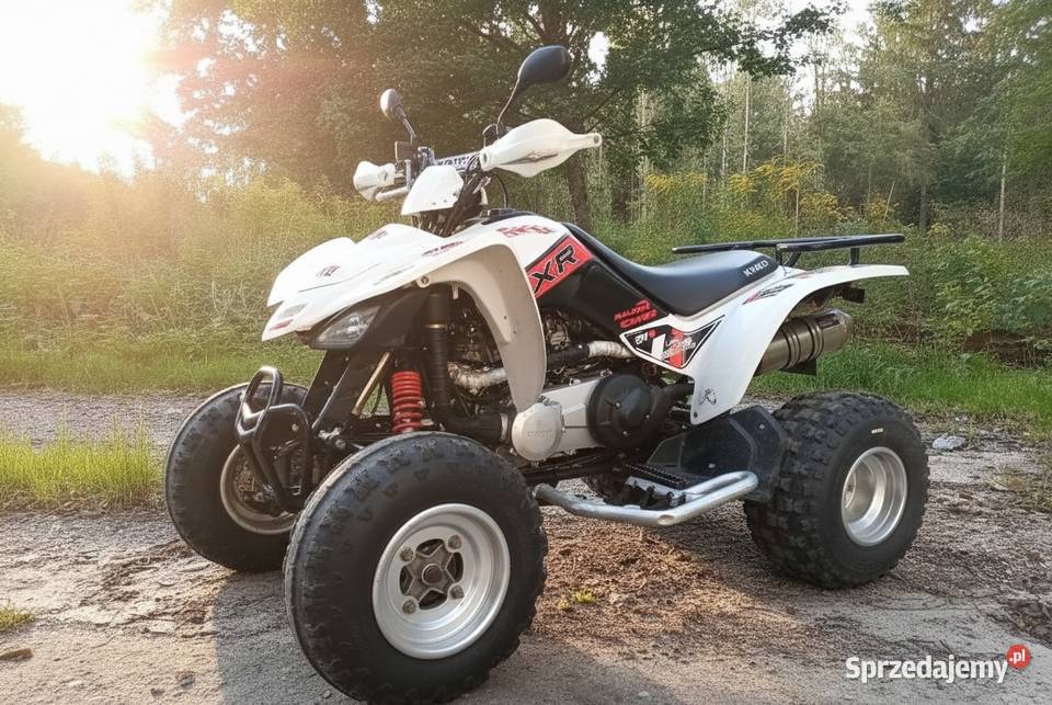 Kymco KXR Maxxer 300 homologacja zarejestrowany kupiony w polskim salonie