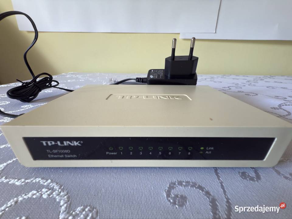 Switch TPLink TLSF1008D 8portowy Fast Ethernet Czerwionka-Leszczyny