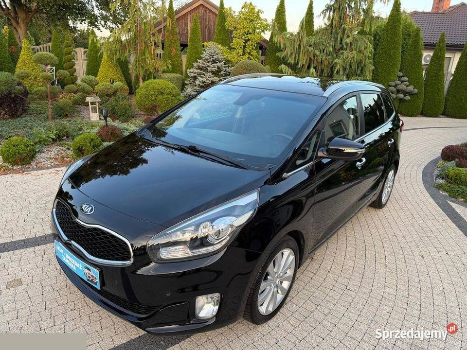 Kia Carens 17 CRDi L 7os 136 2015r czarny Krotoszyn