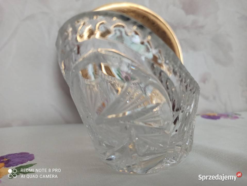 Salaterka kryształowa Porcelana i szkło Białystok