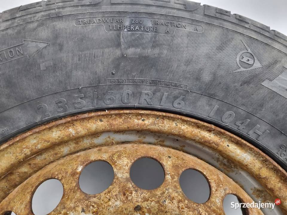 KOŁO ZAPASOWE VW Transporter T5 T6 Zapas felga stalowe Chełm