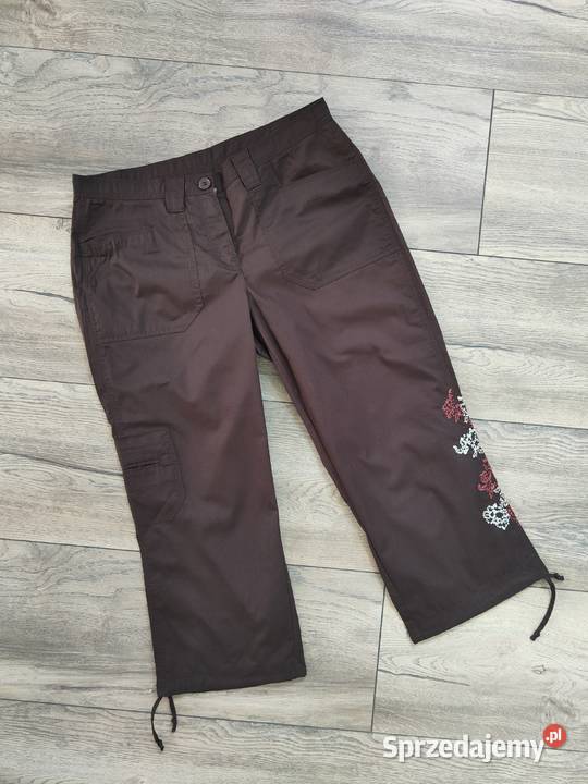 MATERIAŁOWE RYBACZKI SPODNIE NOWE Cargo Vintage podkarpackie Jasło